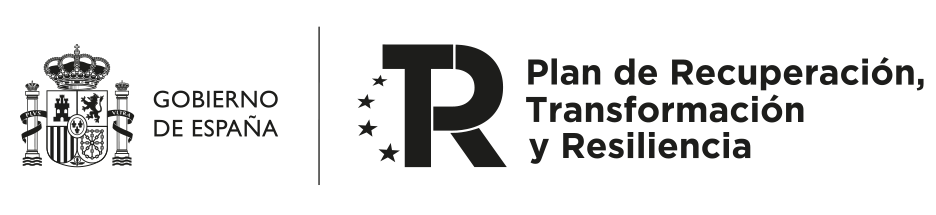 Logo Gobierno de España y Plan de Recuperación, Transformación y Resilencia
